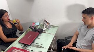 I give the college student a test to become a webcam model. He fucks me so good! - 3 image