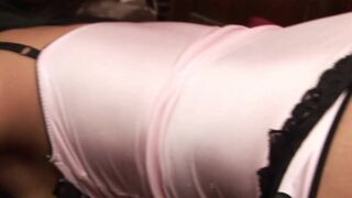 Two horny dudes make sandwich with gorgeous babe - 7 image