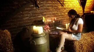 Barbara Gets Fucked In The Hay - 1 image