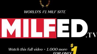 Amateur Mom Joins Tinder - MILFED