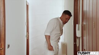 TUSHY Anal Curious MILF Bonni Gee Gets Extra Special Spa Treatment - 6 image