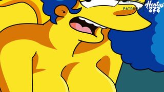 HOMER AND MARGE CREAMPIE CARTOON PORN VIDEO