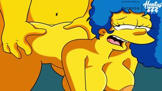 HOMER AND MARGE CREAMPIE CARTOON PORN VIDEO