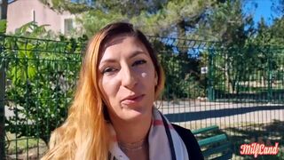 Kyara, Aude and Stella, a trio of naughty girls, share a cock