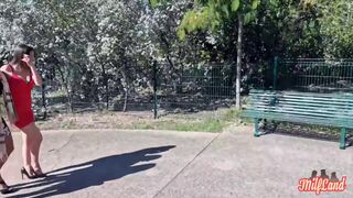 Kyara, Aude and Stella, a trio of naughty girls, share a cock