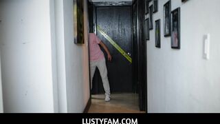 LustyFam - Stepmom Kourtney Kai is horny and craving some good dick so she have one more fuck with her stepso