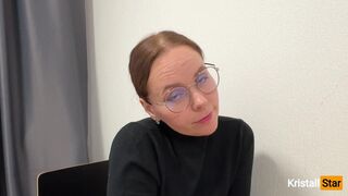 Hungry Teacher Sweetie Girl Has Come up with a New Grading System! - 5 image