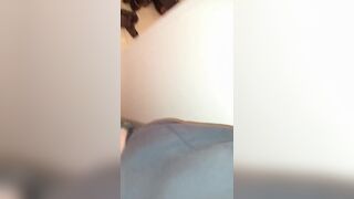 walk on the beach ends with an insertion in the cock, brunette, big ass, busty, big cock, man in underwear - 12 image