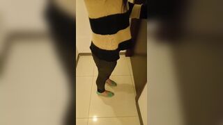 walk on the beach ends with an insertion in the cock, brunette, big ass, busty, big cock, man in underwear - 5 image