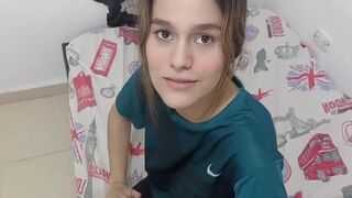 My jealous bitch stepsister takes advantage of me talking to my girlfriend to get really horny and cum in her ass.