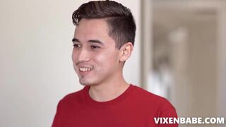 Stepmom Natasha Nice's massive boobs get drilled by Juan El Caballo Loco's hard rod bareback