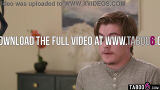 Tyler Cruise's massive latina tits distract Little Puck as he teaches him how to handle big boobs