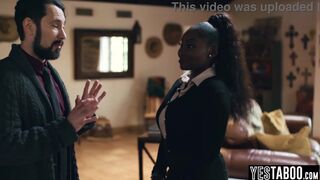 Osa Lovely's Massive Tits Get Pounded by a Horny Mature Client's Big Dick