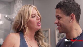 Stepmom Lolly Dames & stepson Mike Ox take on a big booty taboo with a steamy interracial twist