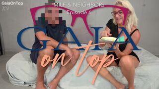 Naughty neighbor gets down and dirty with GaiaOnTop & BearBang in a wild anal romp