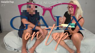 Naughty neighbor gets down and dirty with GaiaOnTop & BearBang in a wild anal romp