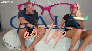 Naughty neighbor gets down and dirty with GaiaOnTop & BearBang in a wild anal romp