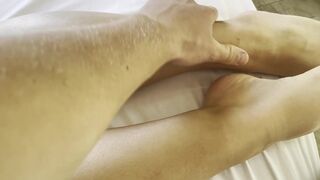 Alex_Lux massages and pounds Lux Eva's tight pussy with his huge cock