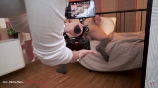 Watch BTS French MILF Endy take Andy's massive dick deep in her ass in a real hardcore sex video - 14 image