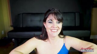 Watch curvy MILF McKayla give a stunning handjob & swallow a huge load