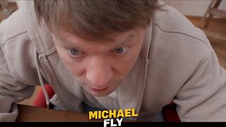 Watch Michael Fly & Mini Mitzix teach a hot MILF how to properly fuck with her juicy pussy in stockings - 1 image