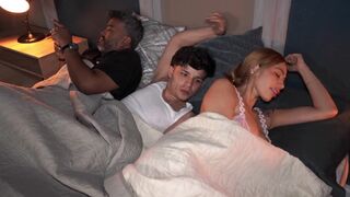 Stepson's massive rod pounds Anai Loves & Angel Cruz's perfect tits while husband's away - 1 image