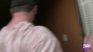 Savannah Stern's big tits and high heels make John Strong want to deep-throat her and fuck her doggy-style - 1 image