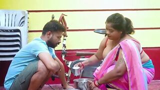 Watch Mampi, the Indian BBW with massive natural tits, take a rough pounding and deep throat action in POV - 4 image