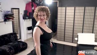Watch Tim Cosla & Mercè Palau's steamy casting couch action with a curvy MILF with perfect tits - 1 image