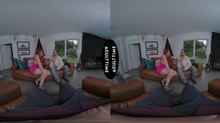 Lauren Phillips cheats with neighbor while husband watches - POV virtual sex with big tits MILF - 6 image