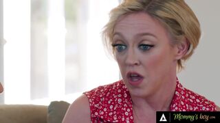 Stepson Ricky Spanish bangs stacked MILF Dee Williams with his tongue & hard cock