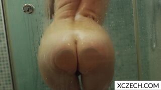 Sexy Hot MILF gets her massive ass pounded in steamy shower - 2 image