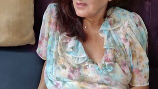 Milf Tumanova gets a POV fuck from her horny son-in-law and gets a real orgasm - 10 image