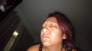 Watch Lord Mamba & Mamba Negra take it hard in the dark with their massive asses & natural tits - 6 image