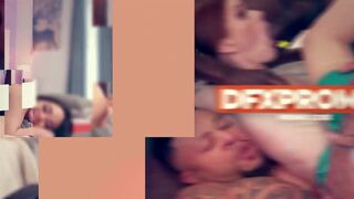 Kiki Daire's BBC ride & deepthroat BJ with Jack Blaque ends in a sticky BJ
