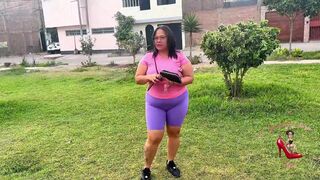 Chocolatito Cock & Licenciada Angiemilf50 do yoga with trainer in her room - 3 image