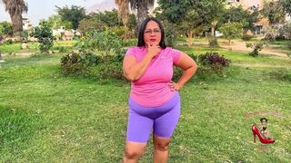 Chocolatito Cock & Licenciada Angiemilf50 do yoga with trainer in her room - 6 image