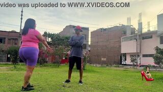 Chocolatito Cock & Licenciada Angiemilf50 do yoga with trainer in her room - 9 image