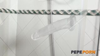 PepePorn's big cock makes Emmita Smile's natural tits and round ass scream with pleasure