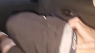 Bianca Naldy & Jhonny Hot1 get their wet holes drilled in a hot MILF car ride - 13 image