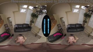 Flexible VR MILF Briana Moon Strips & Spreads Wide for You - Nick Strokes and Briana Moon get down and dirty in hardcore - 8 image