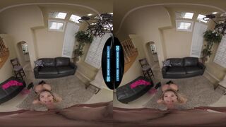 Flexible VR MILF Briana Moon Strips & Spreads Wide for You - Nick Strokes and Briana Moon get down and dirty in hardcore - 9 image