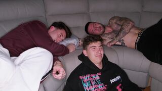 Sienna Day takes on stepson's friends in a wild DP frenzy with her tight ass getting pounded by them all - 2 image