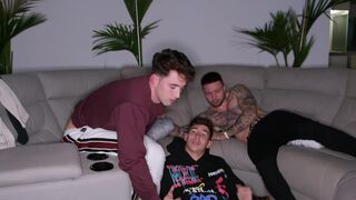 Sienna Day takes on stepson's friends in a wild DP frenzy with her tight ass getting pounded by them all - 3 image