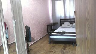 Konstanzia, the blonde MILF, squirts solo and gets off with her big natural tits and squirting machine - 1 image
