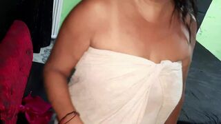 Stepmom Naty Palmas gets her tight pussy pounded by a massive cock while her big natural tits bounce - 9 image