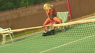 Sporty Blonde Mom Fucks Young Tennis Boy - 10 image