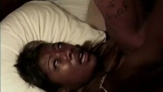 Black girl swallows a big ebony cock in her wide mouth - 11 image