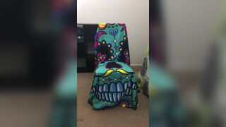 Hotwife dildo fuck to squirting creamy orgasm