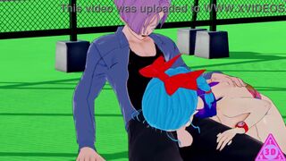 KOIKATSU Trunks Bulma Dragon Ball, have sex blowjob handjob and cumshot uncensored... Thereal3dstories - 10 image